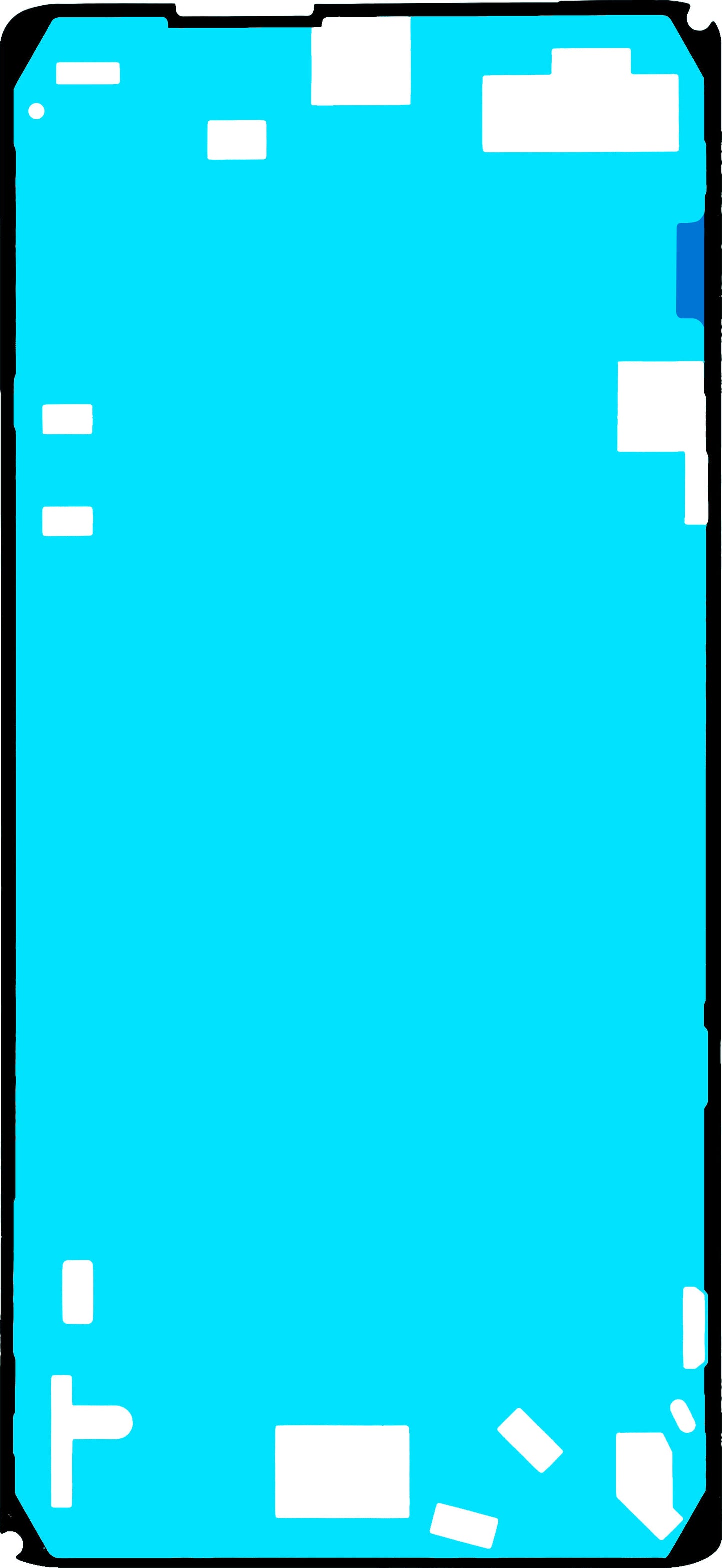 Lepak za ekran Google Pixel 7 Pro, Service Pack G806-06898-03