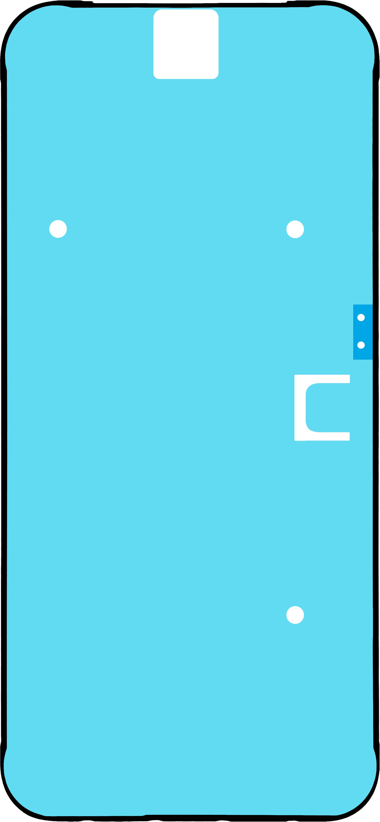 Lepak za ekran Google Pixel 8a, Service Pack G806-12606-01