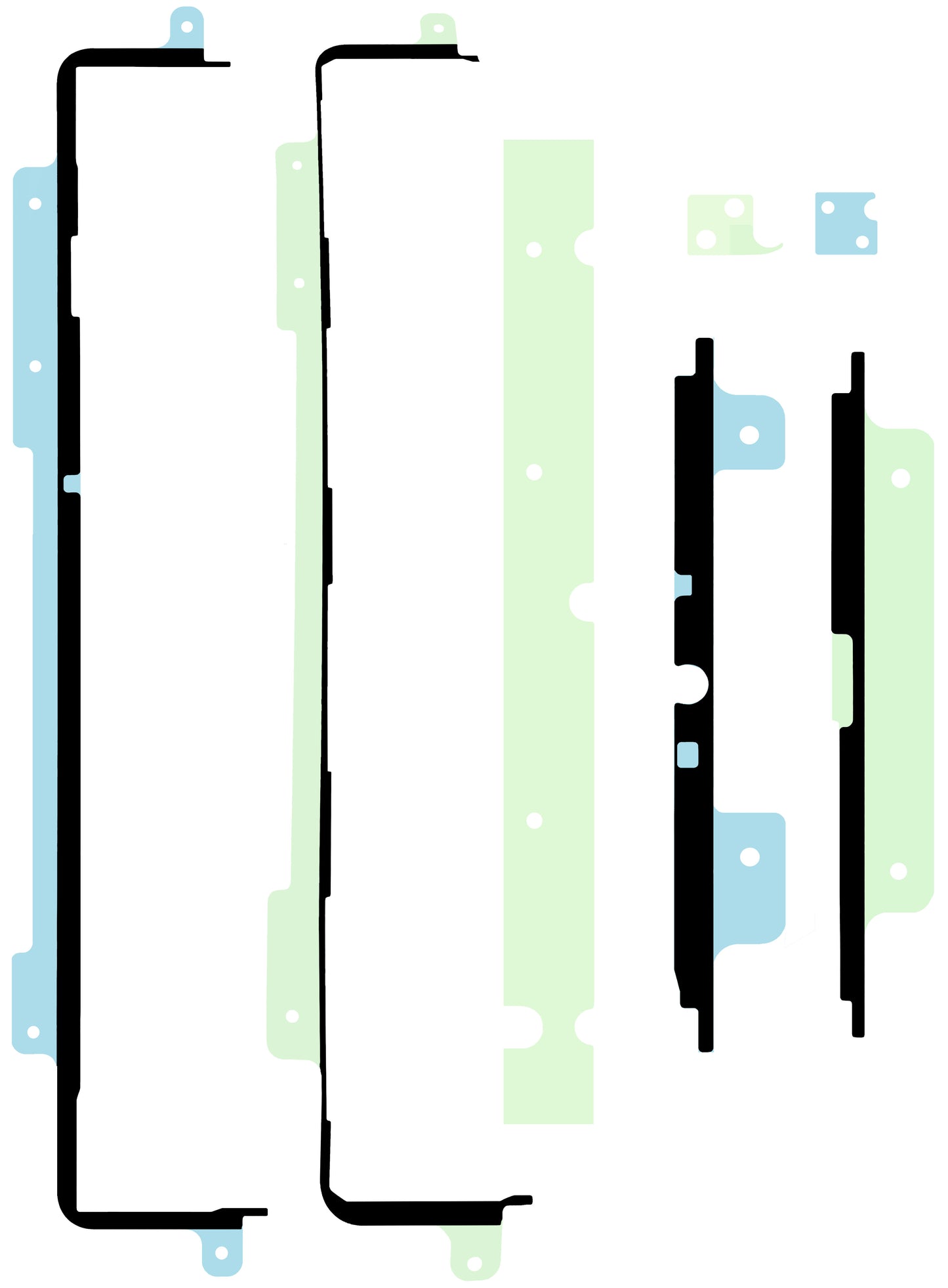 Lepak za ekran Samsung Galaxy Tab S6, Service Pack GH82-20768A