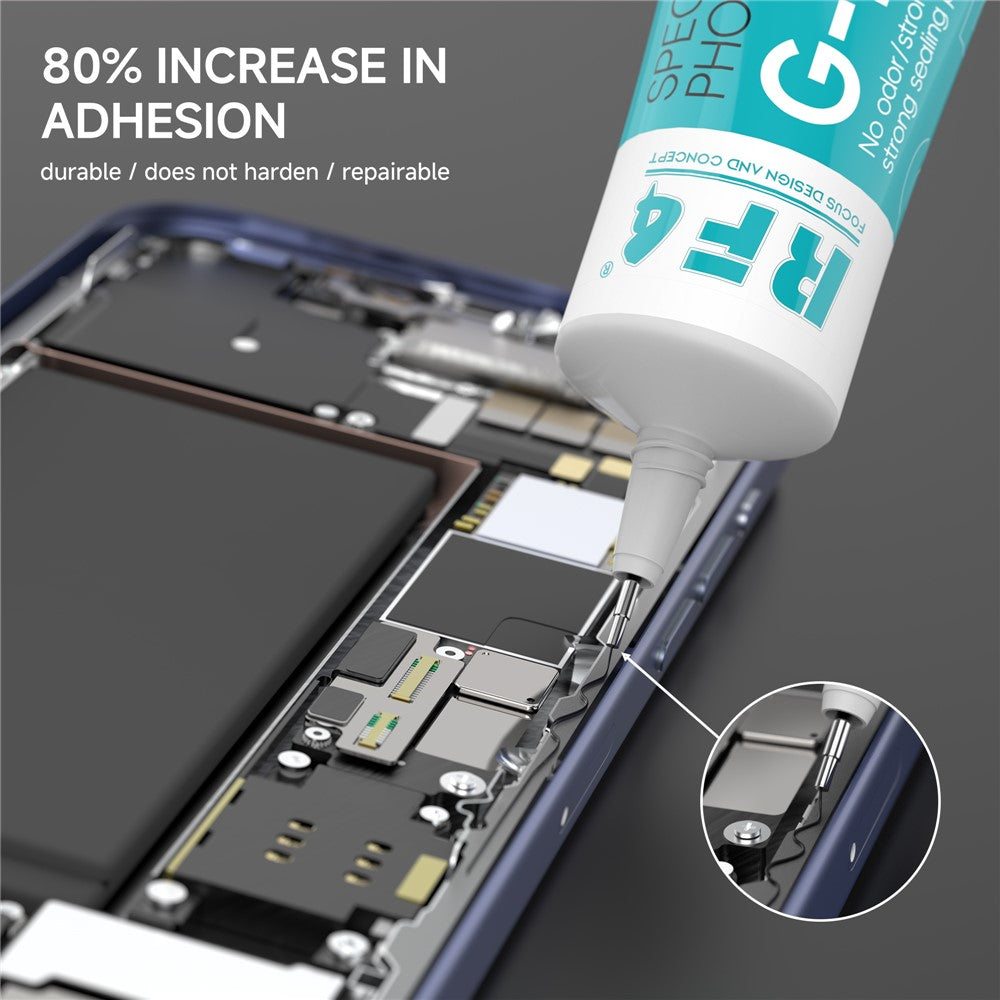 Tečni lepak RF4 G-Phone, 60ml, Crni
