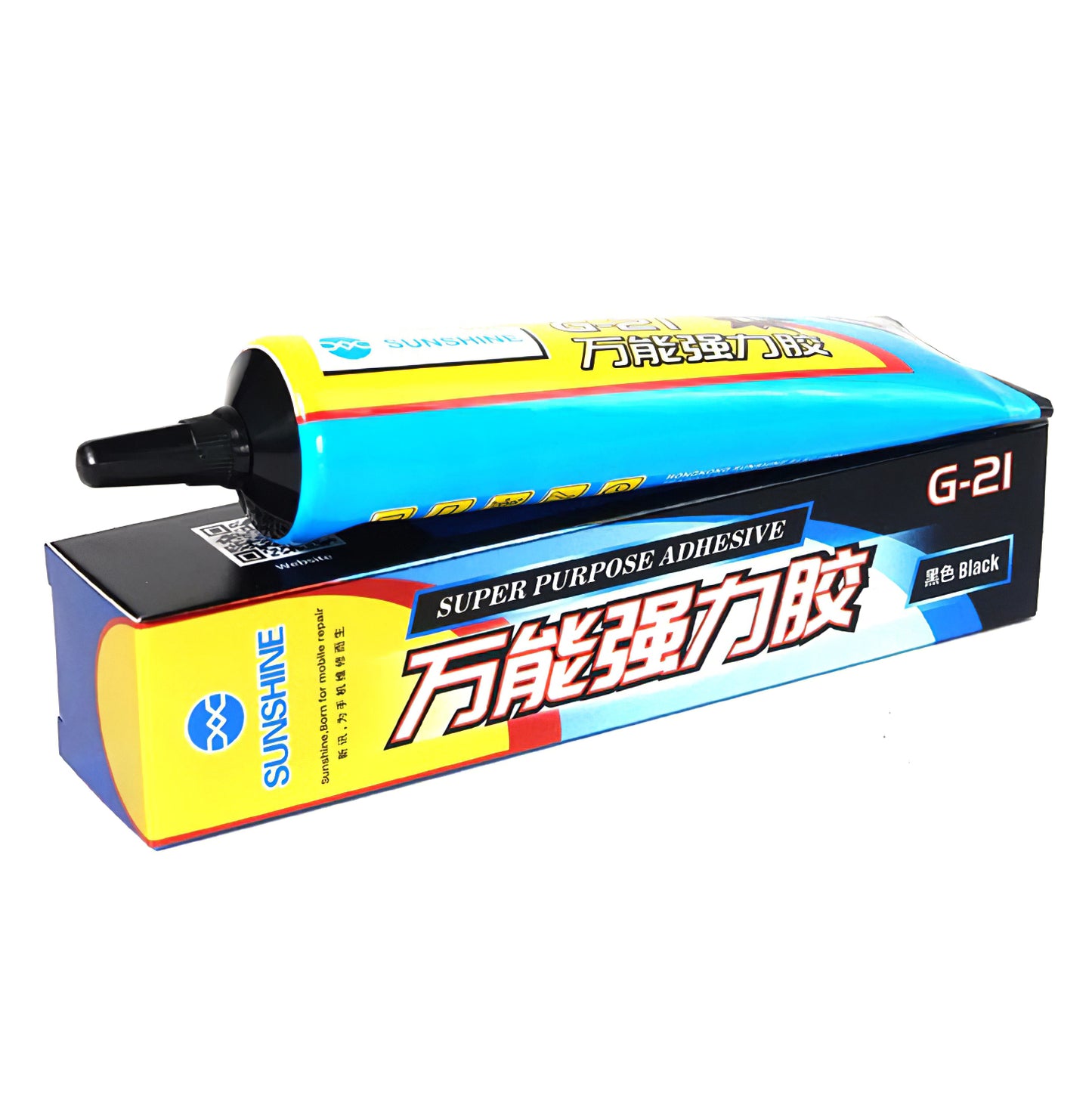 Sunshine G-21 tečni lepak, 50ml, Crni