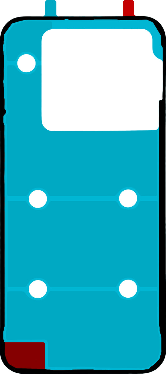 Sekundarni lepak za poklopac baterije Realme GT 8 Pro, Service Pack 612717000925