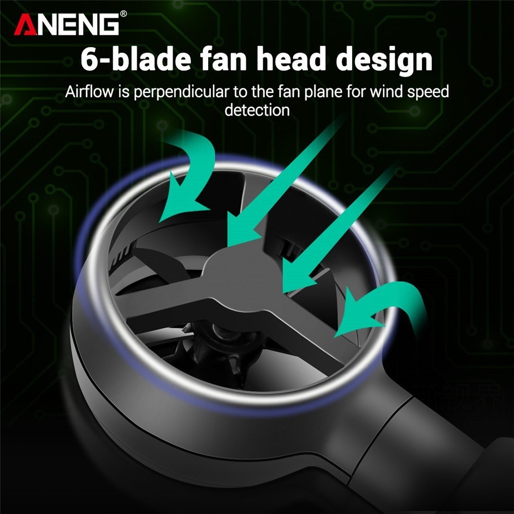 Digitalni anemometar ANENG GN301