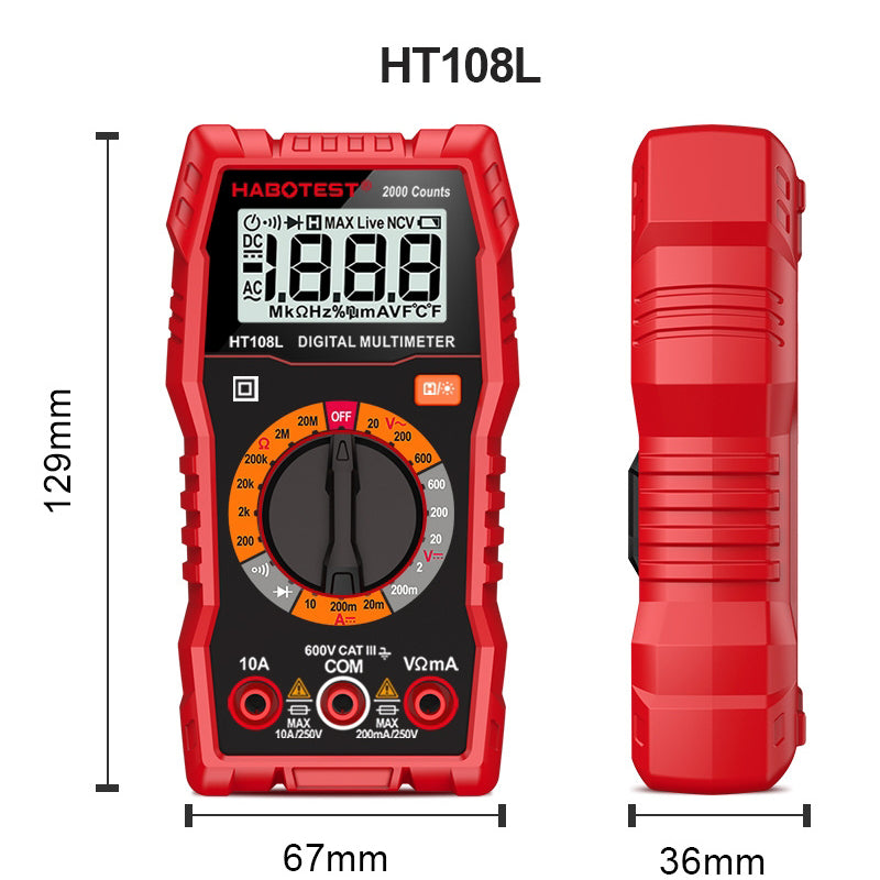 Digitalni merni uređaj Habotest HT108L