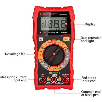 Digitalni merni uređaj Habotest HT108L