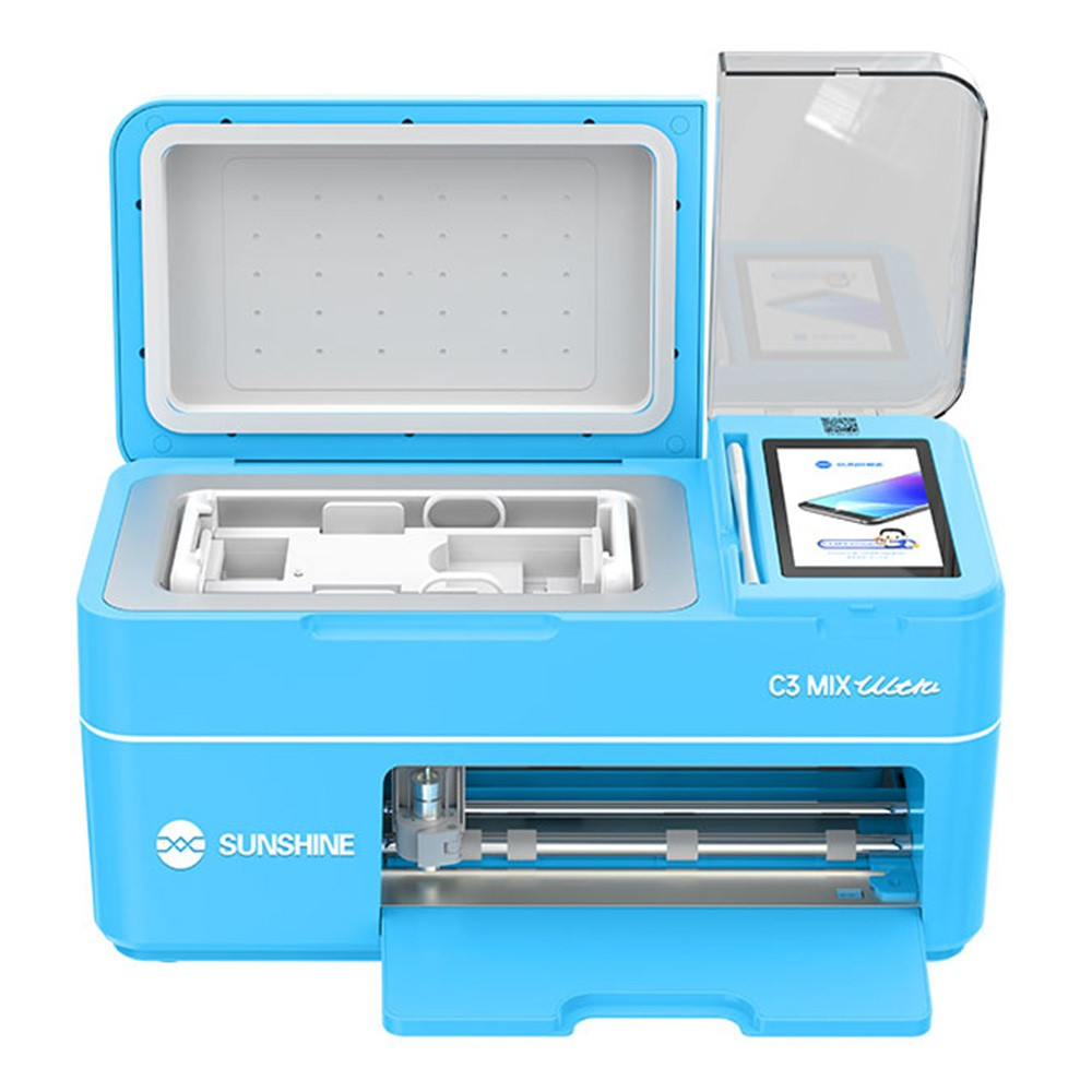 UV laminator Sunshine C3 Mix Ultra za nanošenje UV zaštitnih folija / hidrogel, 2u1