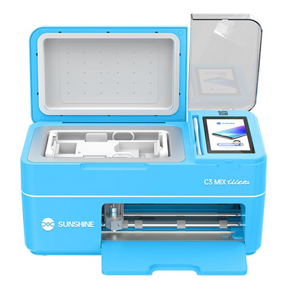 UV laminator Sunshine C3 Mix Ultra za nanošenje UV zaštitnih folija / hidrogel, 2u1