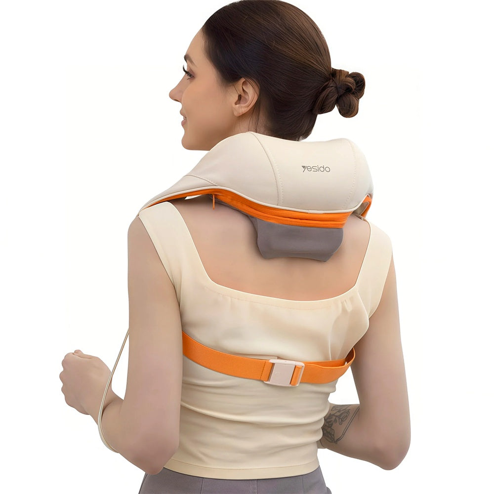 Aparat za masažu vrata Yesido MG16, Bež