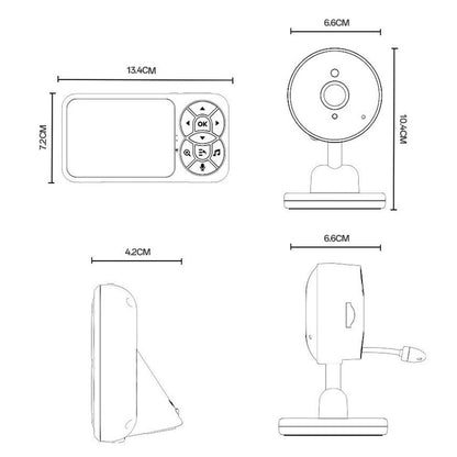 Baby Monitor Yesido KM26, Wi-Fi, Beli