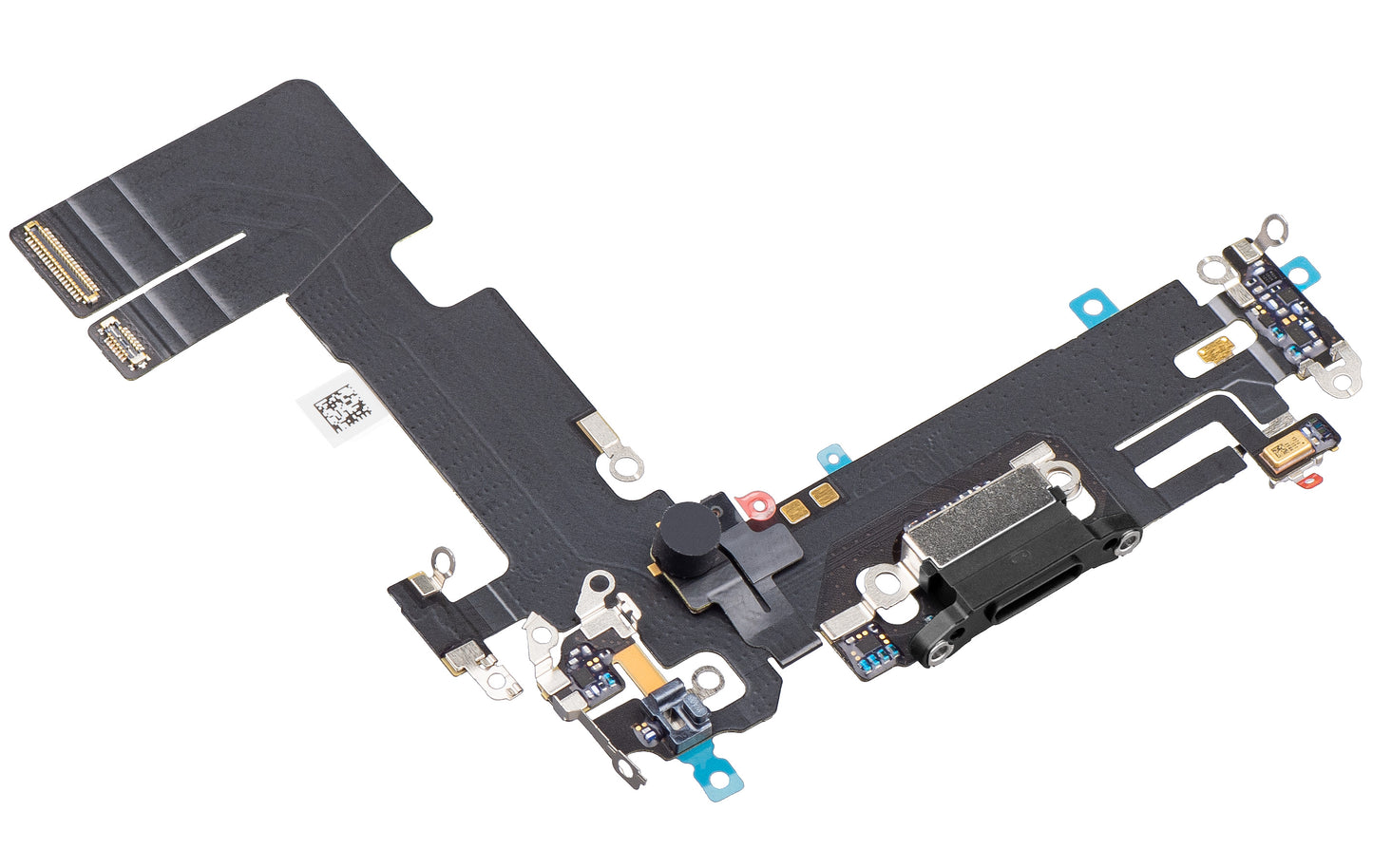 Traka sa Konektorom za Punjenje - Mikrofon Apple iPhone 13, Crna