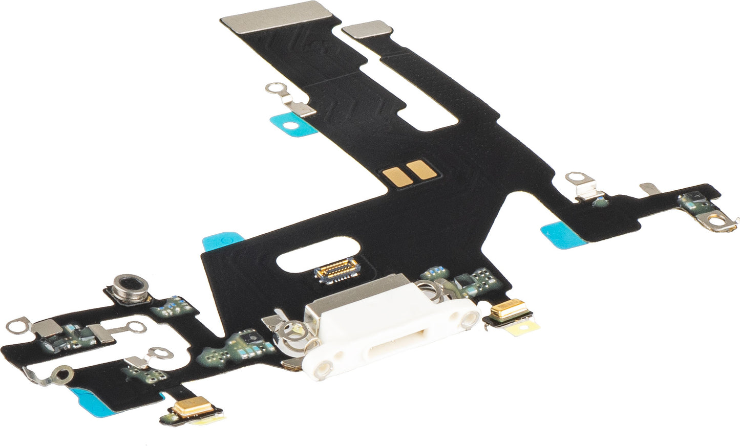 Traka sa Konektorom za Punjenje - Mikrofon Apple iPhone 11, Bela