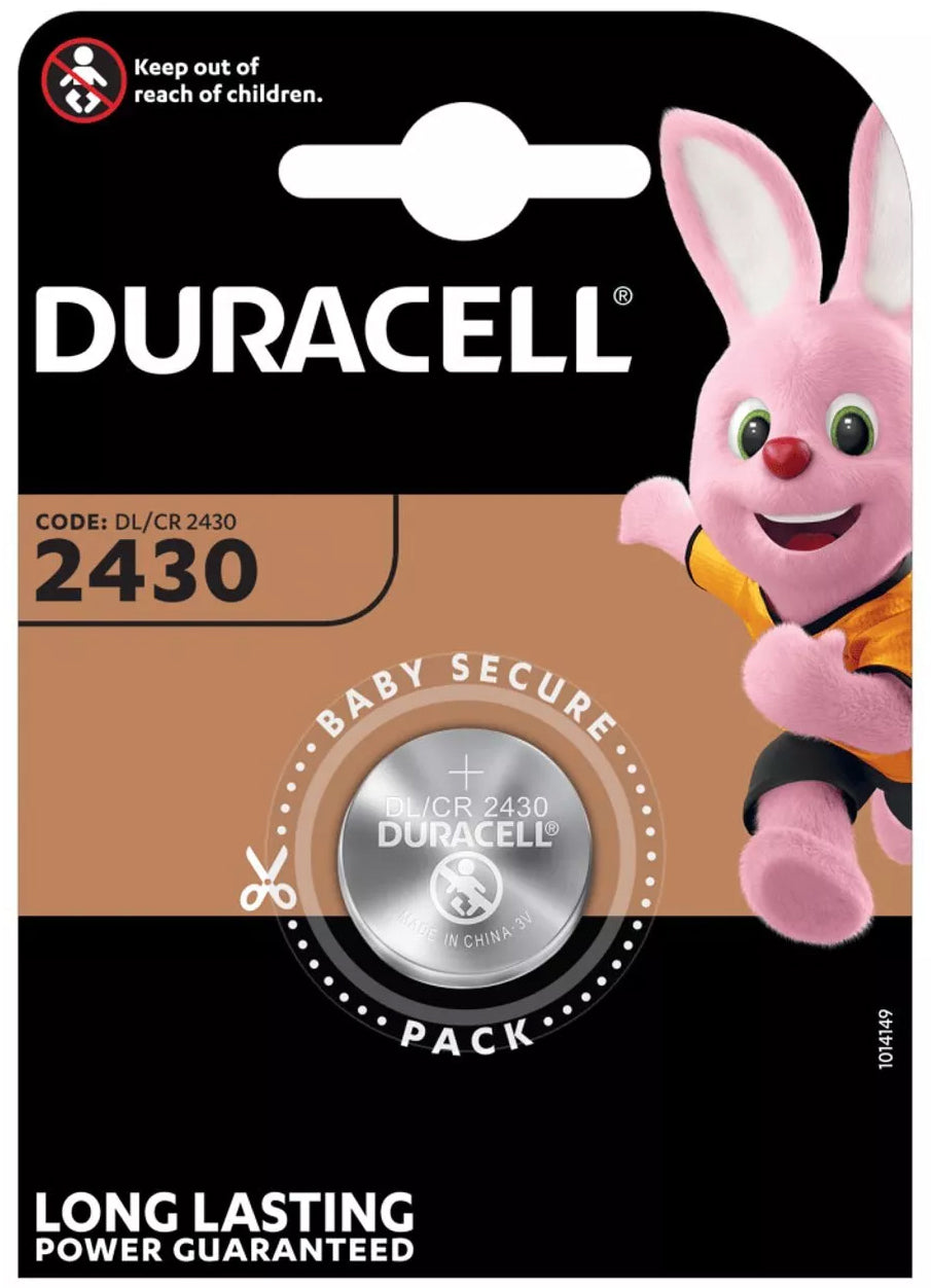 Baterija Duracell, CR2430