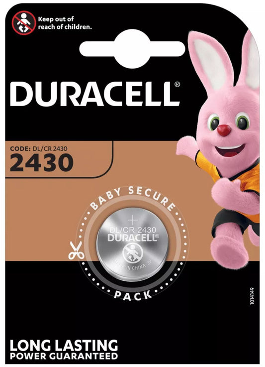 Baterija Duracell, CR2430