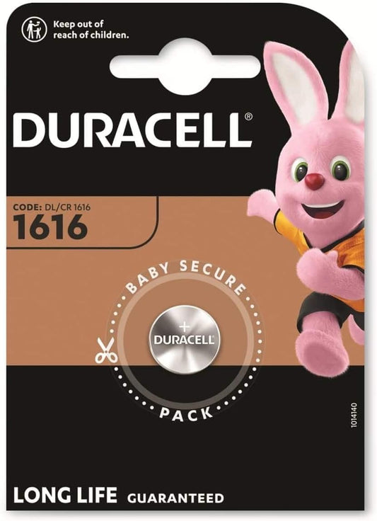 Baterija Duracell, CR1616