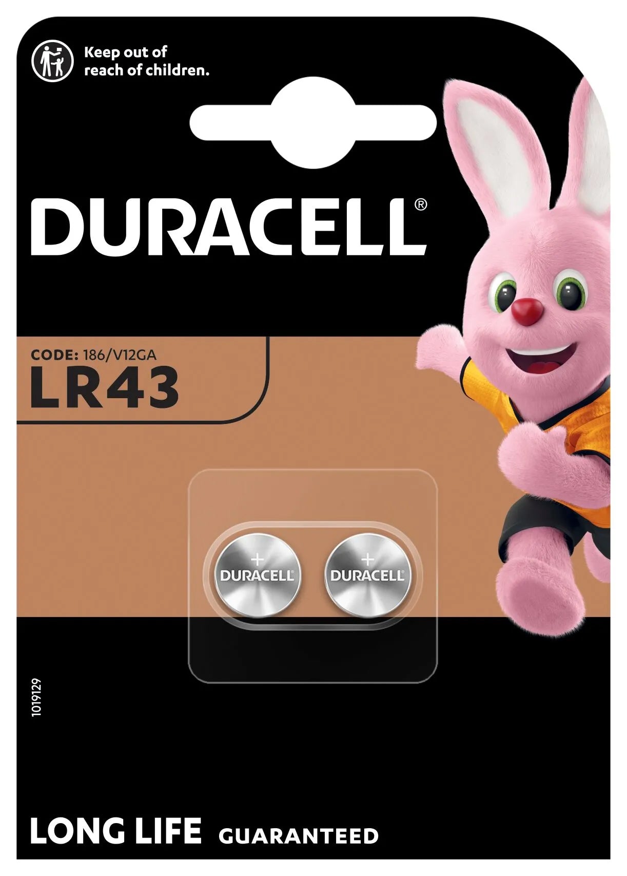 Baterija Duracell, LR43, Set 2 komada