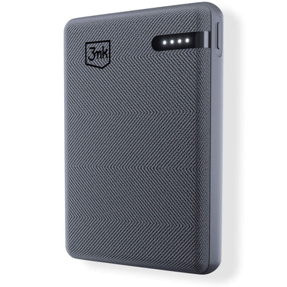 Eksterni punjač 3MK Pocket, 5000mAh, 12W, 1 x USB-C, Siva
