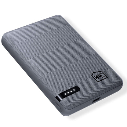 Eksterni punjač 3MK Pocket, 5000mAh, 12W, 1 x USB-C, Siva