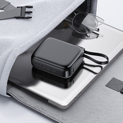 Spoljna baterija Acefast M15, 10000mAh, 20W, PD, 2 x USB-C, Crna