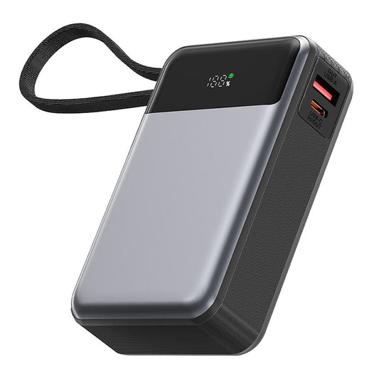 Spoljna baterija Acefast M21, 20000mAh, 65W, QC + PD, 1 x USB-A - 2 x USB-C, Crna