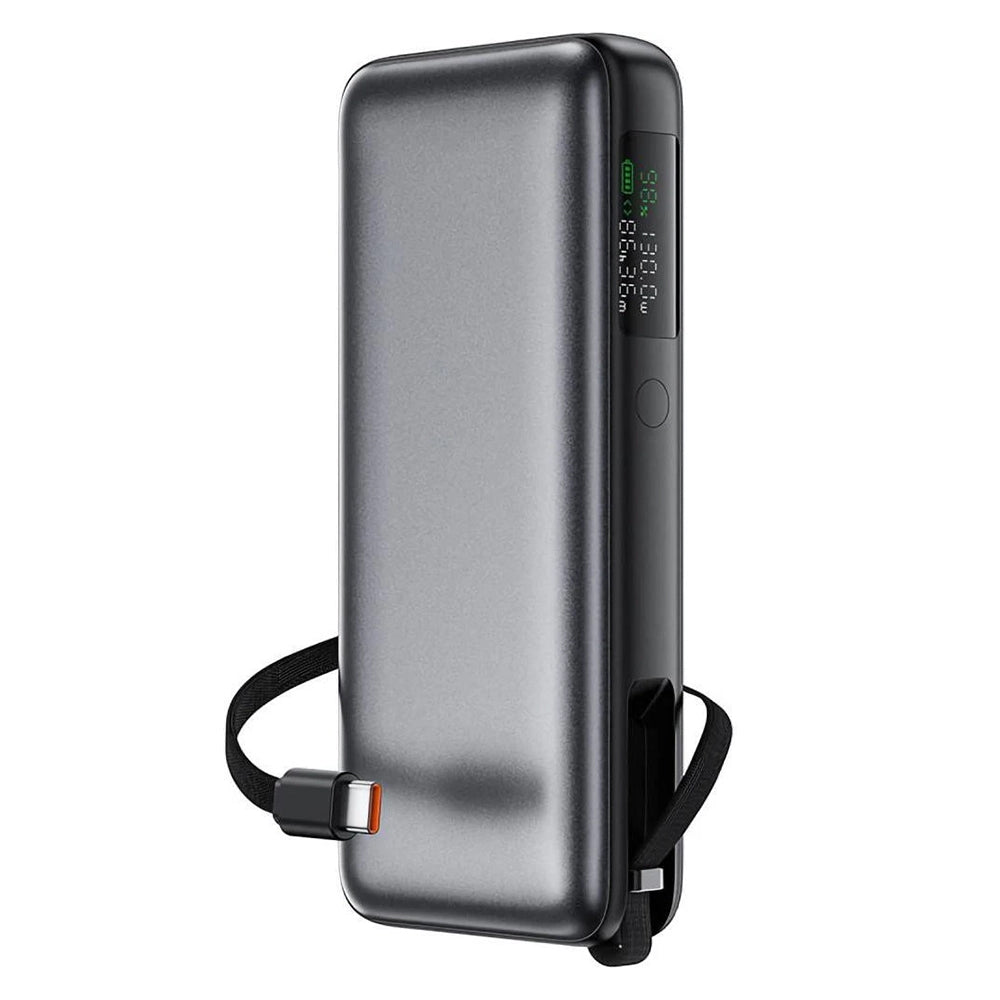 Spoljna baterija Acefast M22, 20000mAh, 130W, QC + PD, 1 x USB-A - 2 x USB-C, Crna
