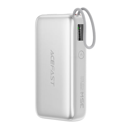 Spoljna baterija Acefast M32, 10000mAh, 35W, PD, 2 x USB-C, Srebrna