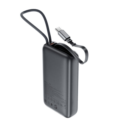 Eksterna baterija Acefast M32, 10000mAh, 35W, PD, 2 x USB-C, Siva