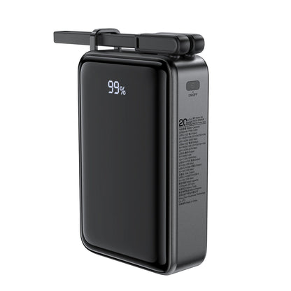 Spoljna baterija Acefast M4, 20000mAh, 67W, PD, 1 x USB-A - 2 x USB-C, Crna