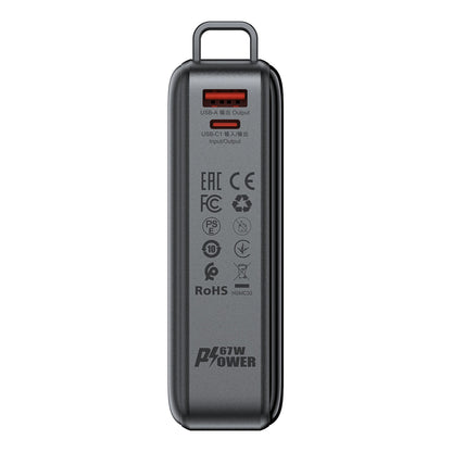 Spoljna baterija Acefast M4, 20000mAh, 67W, PD, 1 x USB-A - 2 x USB-C, Crna