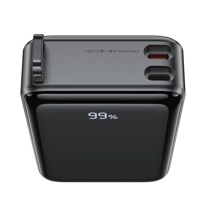 Spoljna baterija Acefast M4, 20000mAh, 67W, PD, 1 x USB-A - 2 x USB-C, Crna