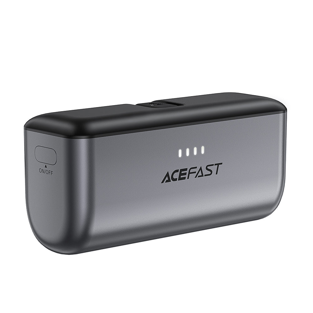 Eksterni punjač Acefast M9, 5000mAh, 20W, PD, 2 x USB-C, Crna