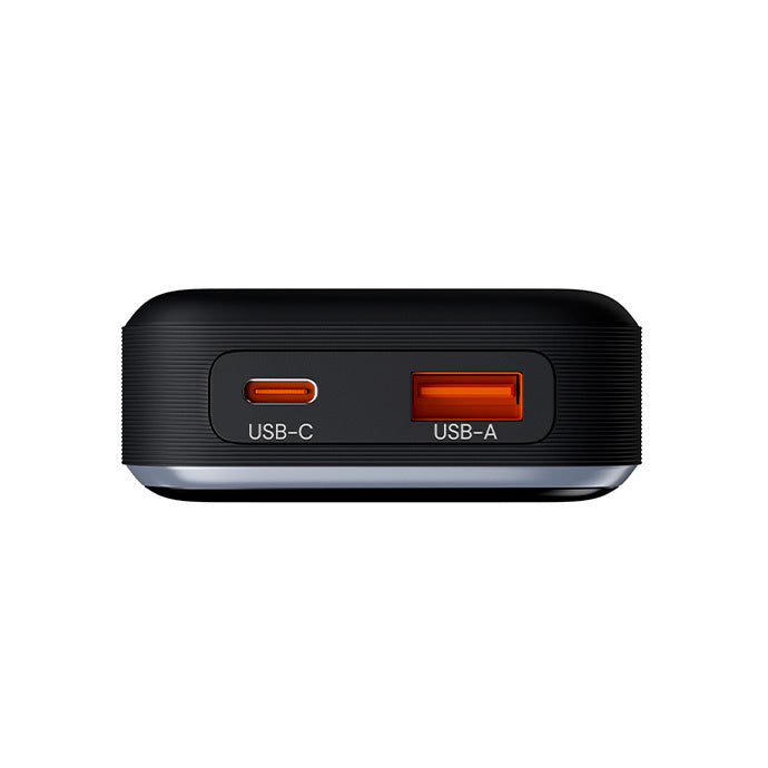 Spoljna baterija Allity. APB-200 PocketPower, 10000mAh, 33W, QC + PD, 1 x USB-A - 1 x USB-C, Siva