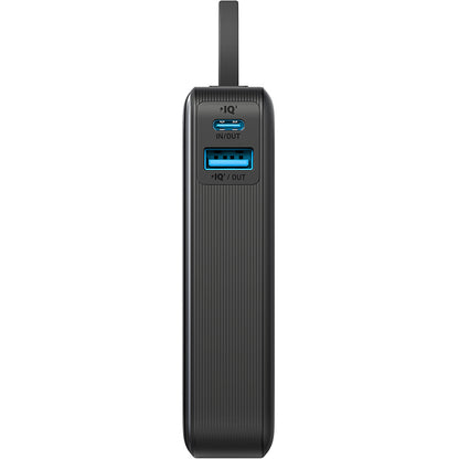 Anker Nano External Battery, 10000mAh, 30W, QC + PD, 1 x USB-A - 2 x USB-C, Black A1259G11 