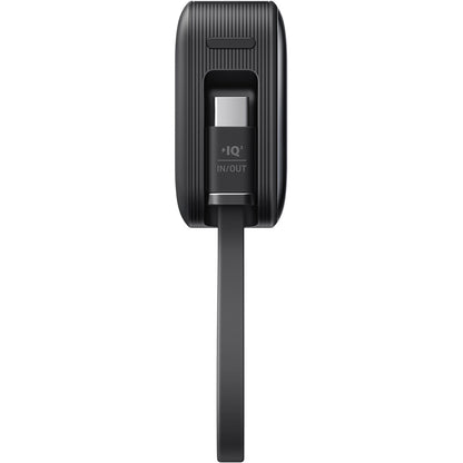 Anker Nano External Battery, 10000mAh, 30W, QC + PD, 1 x USB-A - 2 x USB-C, Black A1259G11 