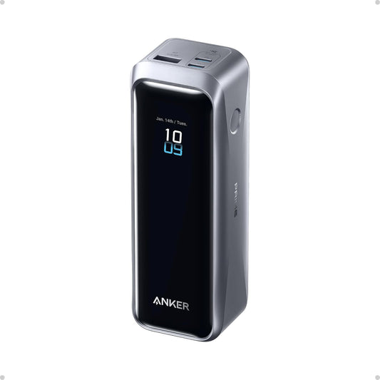 Eksterna baterija Anker Prime, 20100mAh, 220W, QC + PD, 1 x USB-A - 2 x USB-C, Crna A110BH11