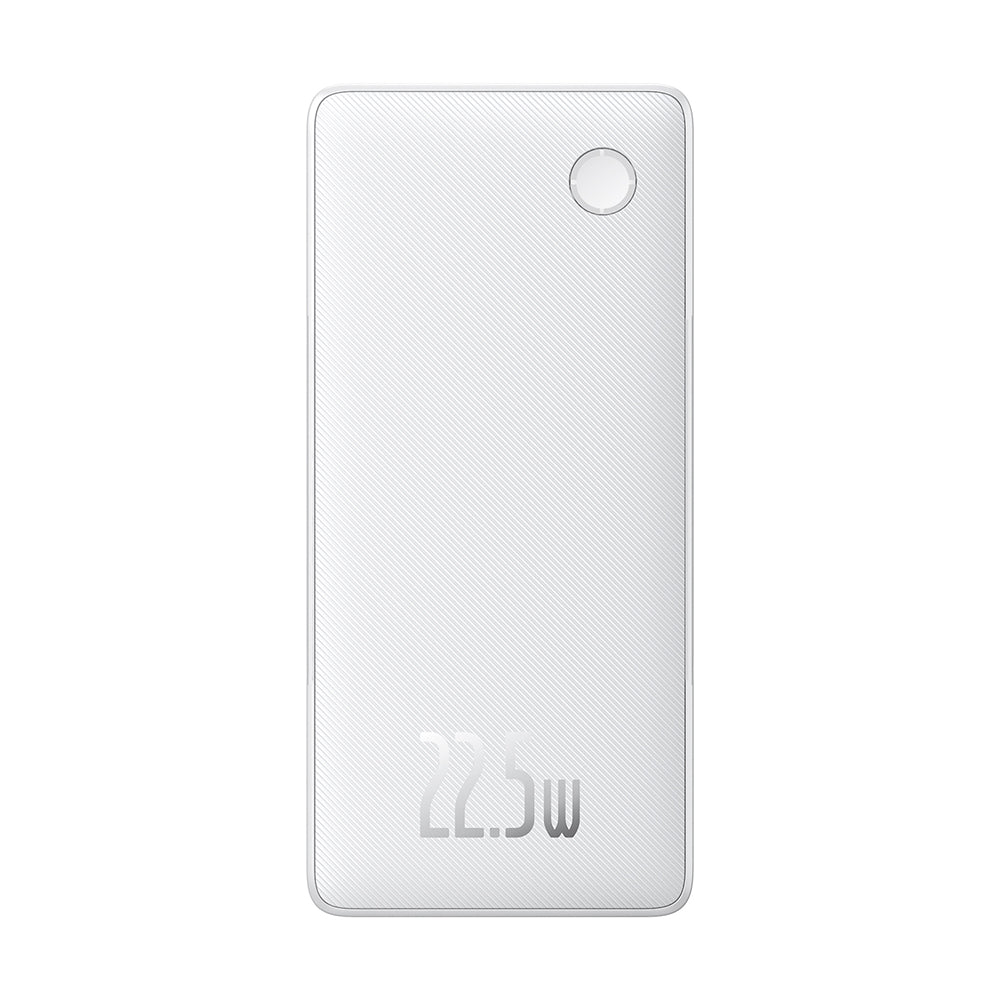 Spoljna baterija Baseus Airpow Lite, 10000mAh, 22.5W, QC + PD, 1 x Lightning - 1 x USB-A - 2 x USB-C, Bela P10067501213-00