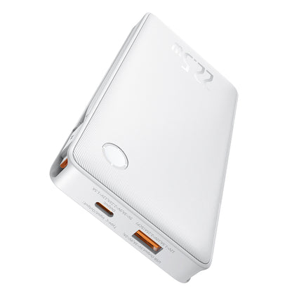 Spoljna baterija Baseus Airpow Lite, 10000mAh, 22.5W, QC + PD, 1 x Lightning - 1 x USB-A - 2 x USB-C, Bela P10067501213-00