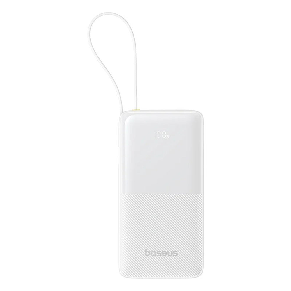 Spoljna baterija Baseus Bipow 2, 20000mAh, 20W, QC + PD, 1 x USB-A - 2 x USB-C, Bela P10077101213-01