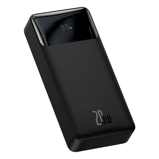 Eksterna baterija Baseus Bipow, 20000mAh, 20W, QC + PD, 1 x USB-C - 2 x USB-A, Crna PPBD050501