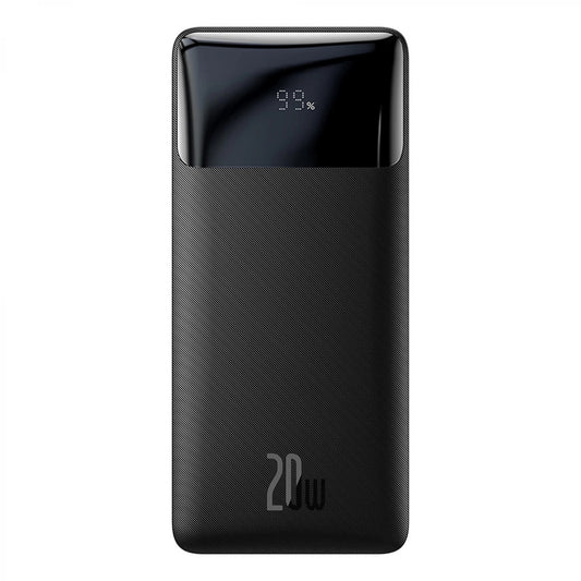 Eksterna baterija Baseus Bipow, 20000mAh, 20W, QC + PD, 1 x USB-C - 2 x USB-A, Crna PPBD050501