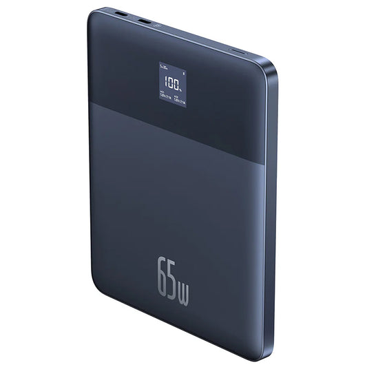 Baseus Blade 2 External Battery, 12000mAh, 65W, PD, 2 x USB-C, Blue P10063801323-00 