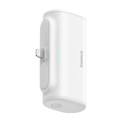 Spoljna baterija Baseus Compact, 5000mAh, 20W, PD, 1 x Lightning - 1 x USB-C, Bela P10068307213-00