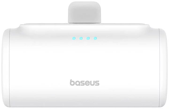 Spoljna baterija Baseus Compact, 5000mAh, 20W, PD, 1 x Lightning - 1 x USB-C, Bela P10068307213-00