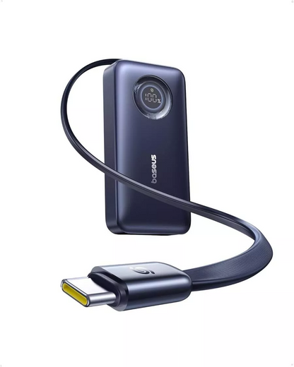 Spoljna baterija Baseus EnerCore CR11, 10000mAh, 45W, PD, 2 x USB-C, Crna E0027G01