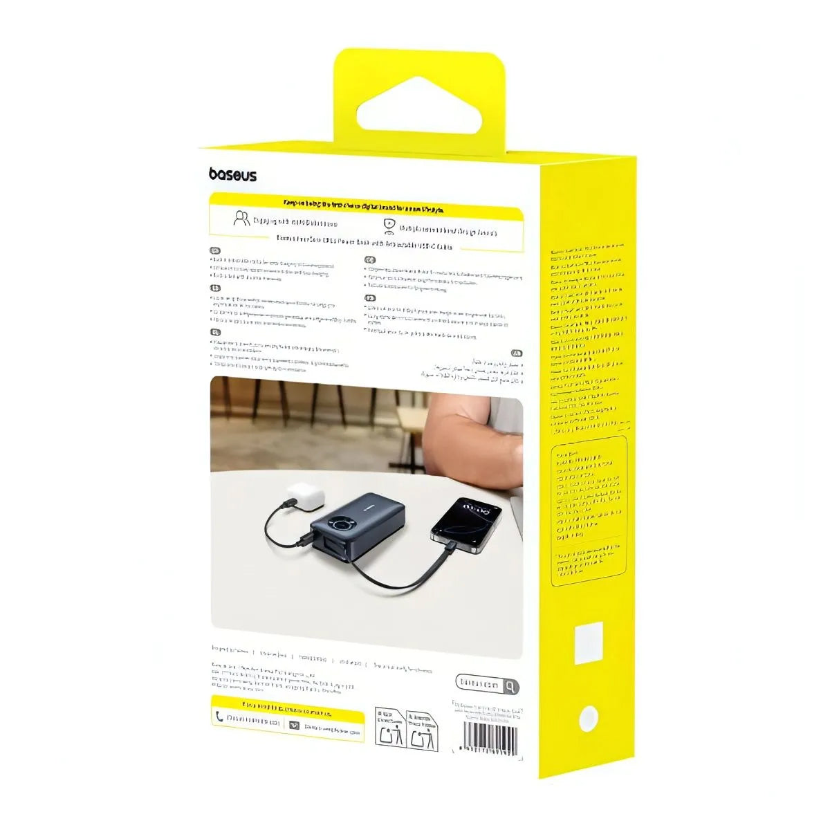 Eksterna baterija Baseus EnerCore CR11, 20000mAh, 67W, PD, 2 x USB-C, Crna E0027H00