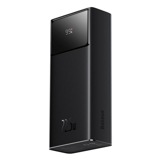 Eksterna baterija Baseus EnerFill FP41, 30000mAh, 22.5W, QC + PD, 1 x USB-C - 2 x USB-A, Crna