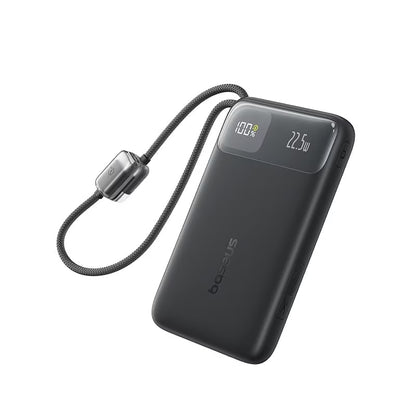 Eksterna baterija Baseus EnerFill FC11, 20000mAh, 22.5W, QC + PD, 1 x Lightning - 1 x USB-A - 2 x USB-C, Crna E0027S04