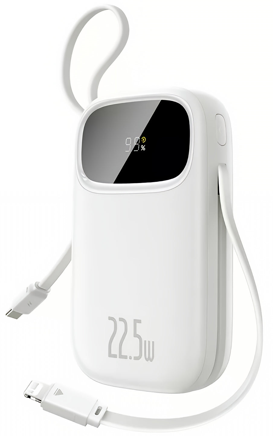 Eksterni punjač Baseus EnerFill FC31, 10000mAh, 22.5W, QC + PD, 1 x Lightning - 1 x USB-A - 2 x USB-C, Bela P10082106213-00