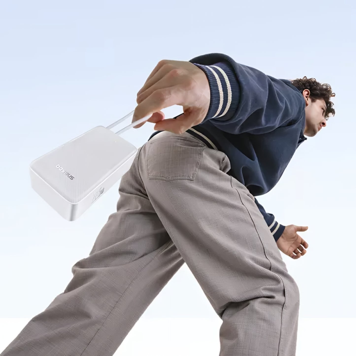 Spoljna baterija Baseus EnerFill Bipow2 Pro, 30000mAh, 22.5W, QC + PD, 1 x USB-A - 2 x USB-C, Bela E0028101