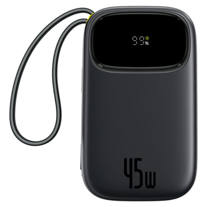 Eksterna baterija Baseus EnerFill FC31 Qpow 3, 10000mAh, 45W, QC + PD, 1 x USB-A - 3 x USB-C, Crna P10082102123-00