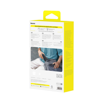 Eksterna baterija Baseus EnerFill FP41, 30000mAh, 22.5W, QC + PD, 1 x USB-C - 2 x USB-A, Crna